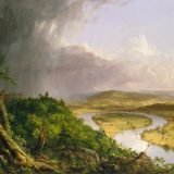 Thomas Cole (1801–1848) ~ The Oxbow, View from Mount Holyoke, Northampton, Massachusetts, after a Thunderstorm (1836), The Metropolitan Museum of Art, New Yok, U.S.A.
